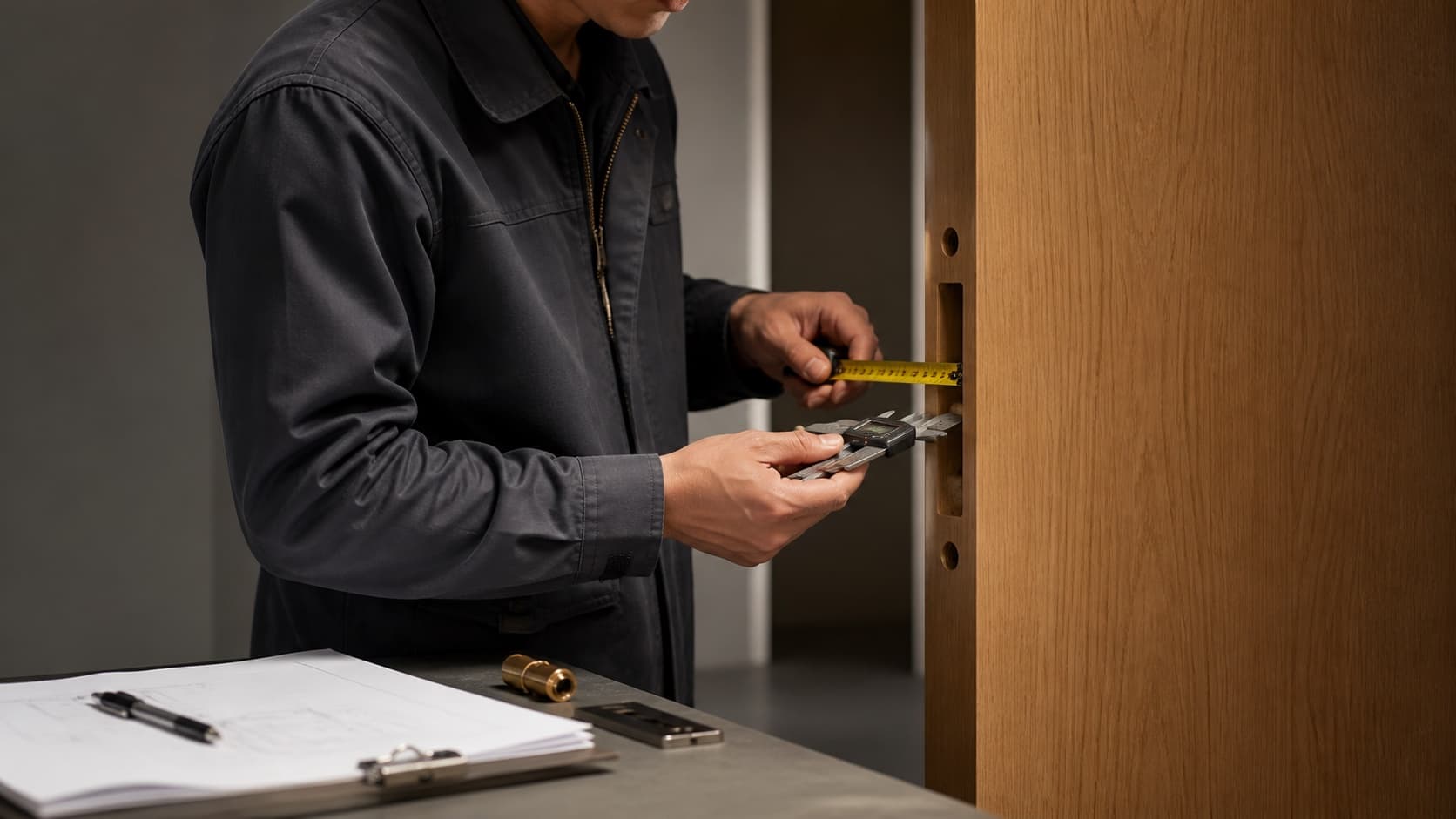 Smart lock door-fit and configuration review